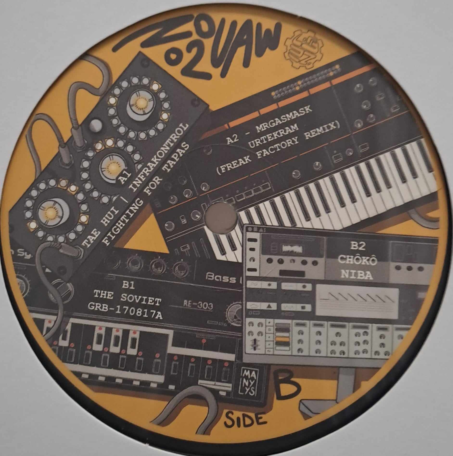 Zouaw 02 (toute dernière copie en stock) - vinyle acid